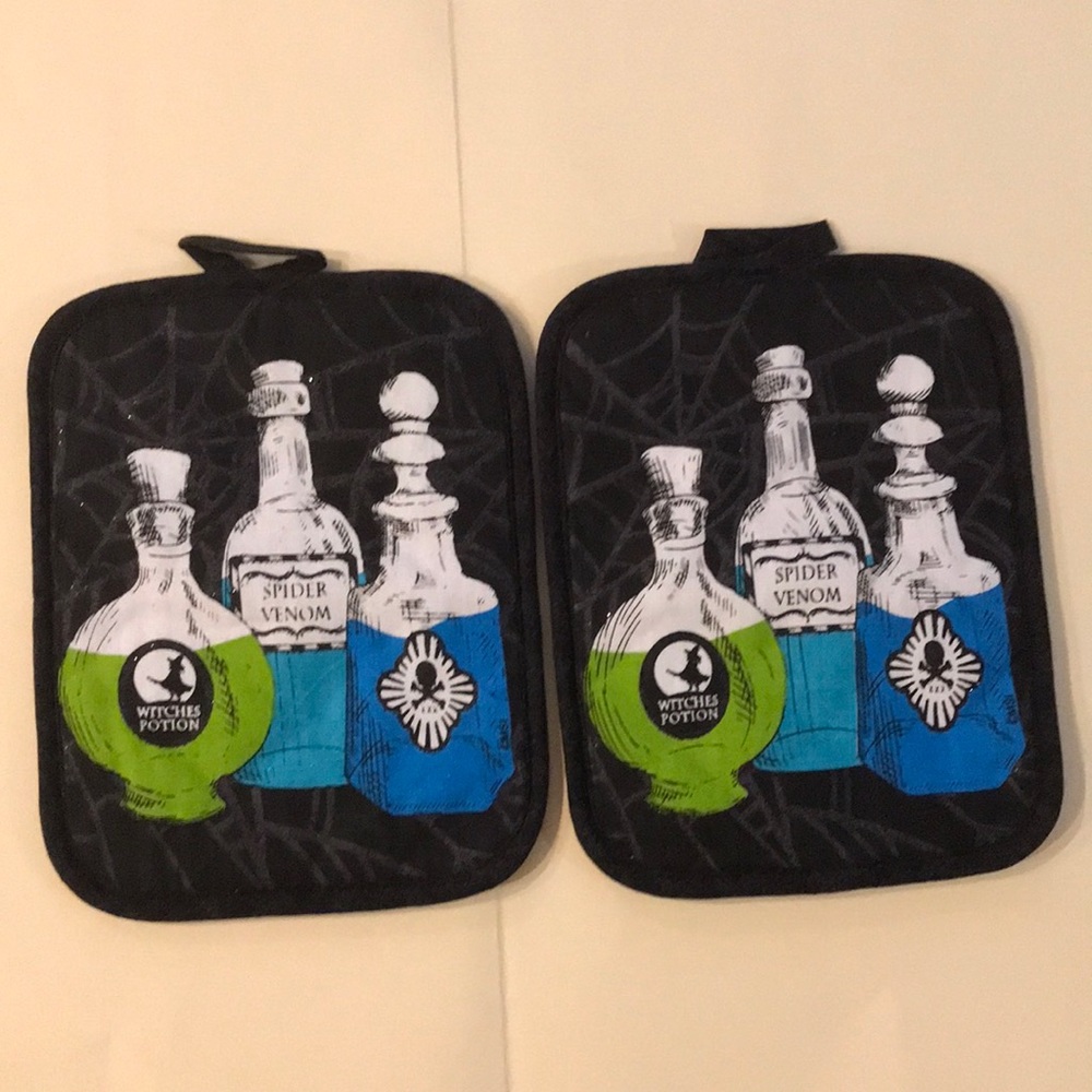 Halloween Potions Potholders UNUSED